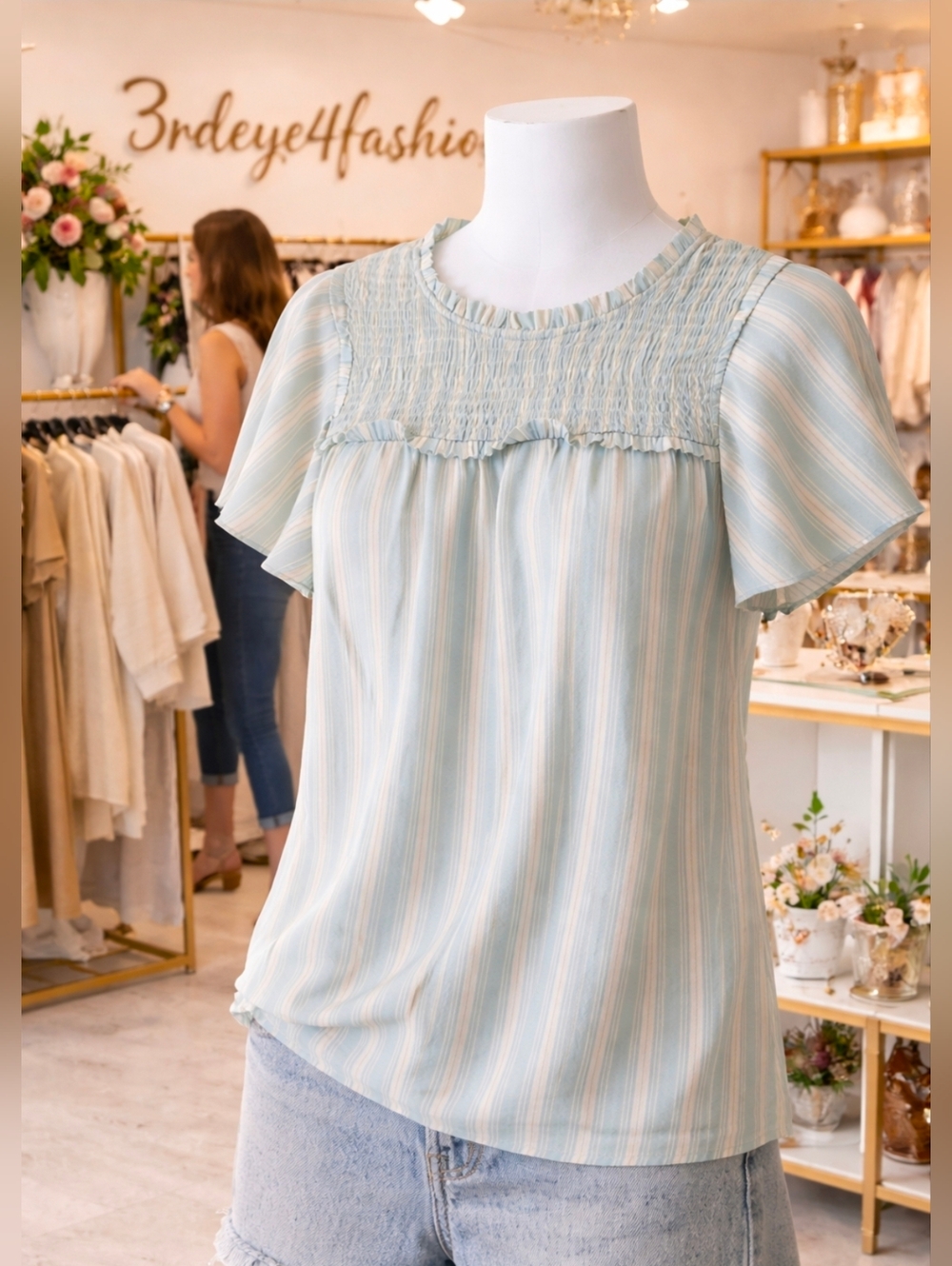 ✨ Lauren Conrad Corporate Bloom Blouse 🌸 Women’s Small - Picture 5 of 13